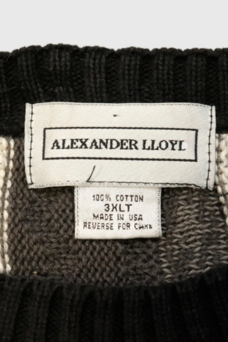 Vintage Alexander Lloyd knit sweater