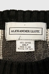 Vintage Alexander Lloyd knit sweater