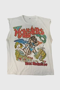 Vintage Monsters of Rock Graphic Tank Top