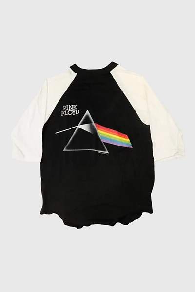 Vintage 80s Pink Floyd Prism Graphic Raglan T-Shirt