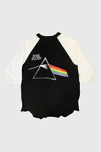 Vintage 80s Pink Floyd Prism Graphic Raglan T-Shirt