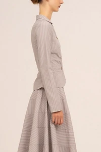 Carmen Says Midnight Striped Shirt