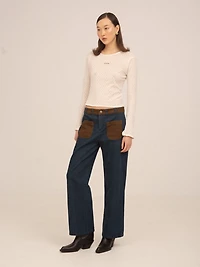 Carmen Says Frame Jersey Top