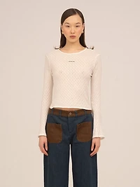 Carmen Says Frame Jersey Top