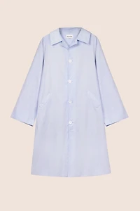 Carmen Says Hunter Striped Trench Coat