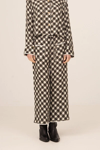 Carmen Says Classic Betty  Geometric Print Pants