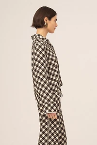 Carmen says Classic Betty Geometric Print Shirt
