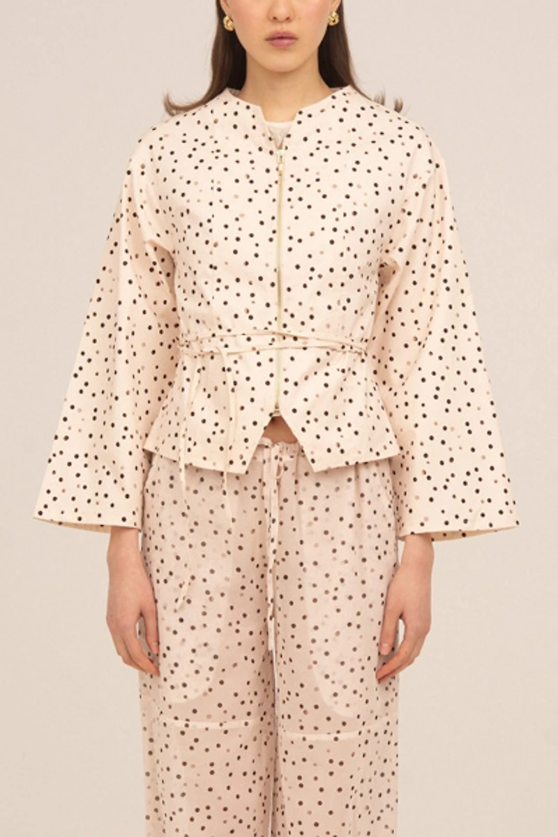 Carmen Says Polka Dot Fuji Jacket