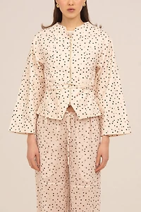 Carmen Says Polka Dot Fuji Jacket