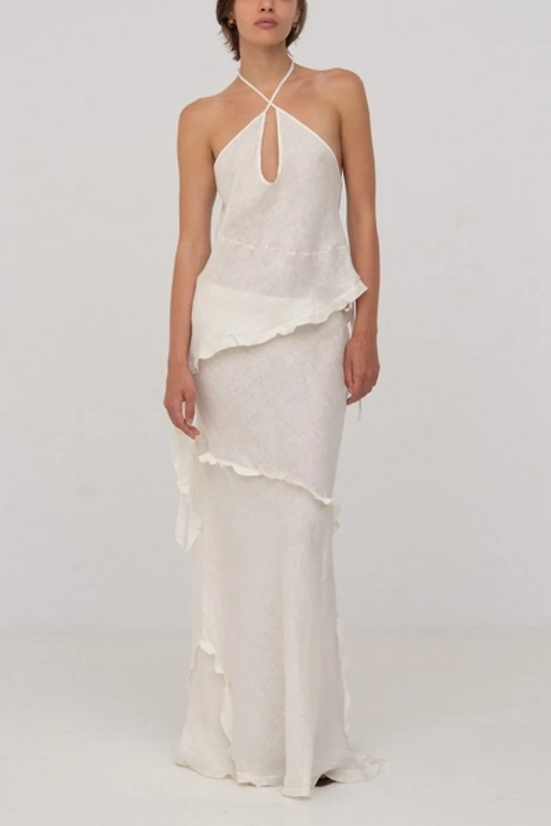 Carmen Says Linen Ecstasy Top