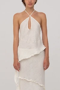 Carmen Says Linen Ecstasy Top