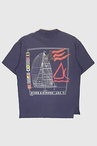 Vintage Stars and Stripes Sailing Tee