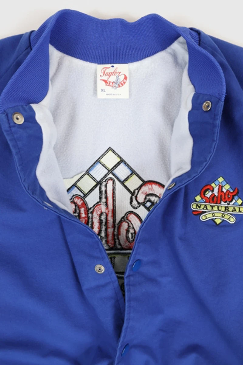 Vintage Soho Natural Soda Snap-Button Jacket