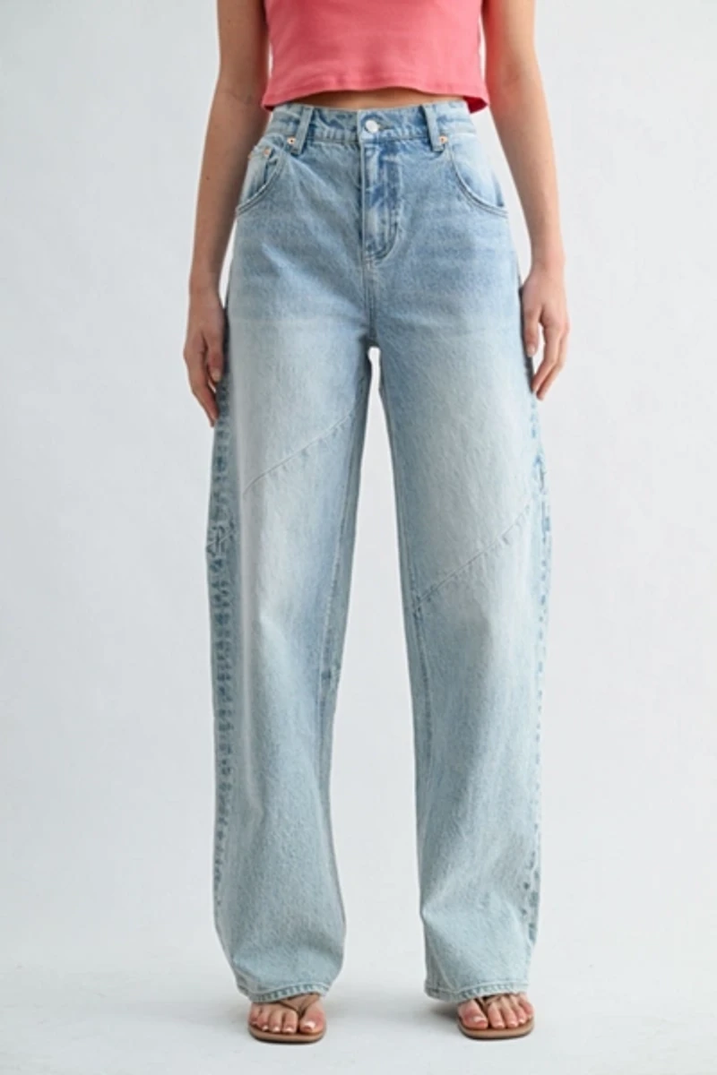 Jemina Denim The Arc Barrel Jean