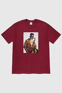 Supreme Pharoah Sanders Tee Cardinal