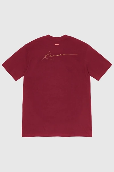 Supreme Pharoah Sanders Tee Cardinal