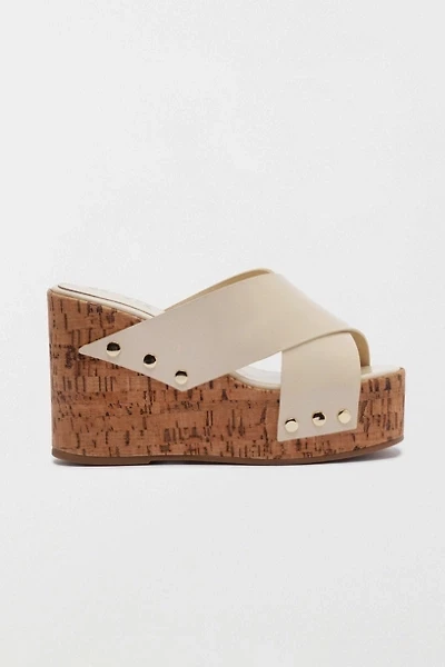 Schutz Serena Studded Wedge Heel