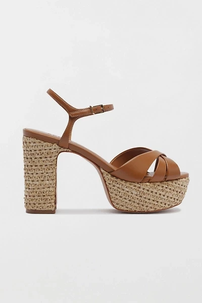 Schutz Keefa Raffia Platform Sandal