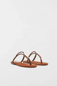 Schutz Cordelia Braided Thong Sandal