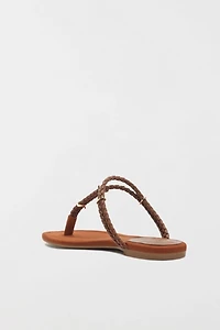 Schutz Cordelia Braided Thong Sandal