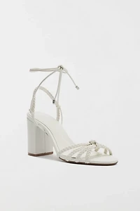 Schutz Adele Braided Heeled Sandal