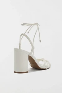 Schutz Adele Braided Heeled Sandal