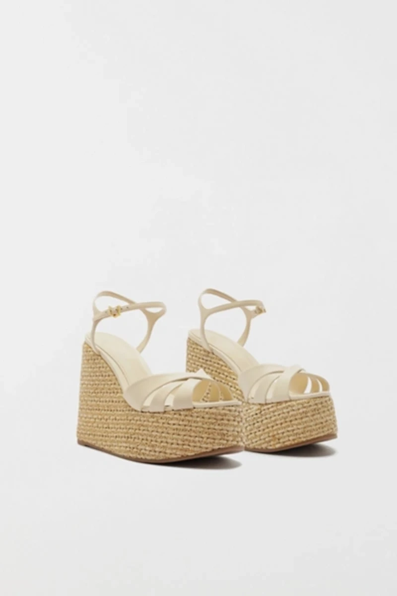 Schutz Keefa Wedge Heeled Sandals