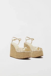 Schutz Keefa Wedge Heeled Sandals