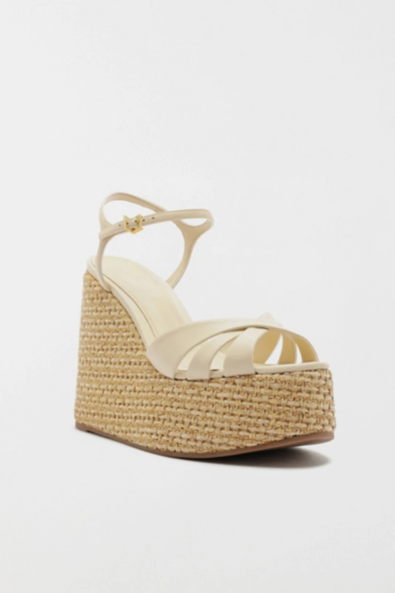 Schutz Keefa Wedge Heeled Sandals