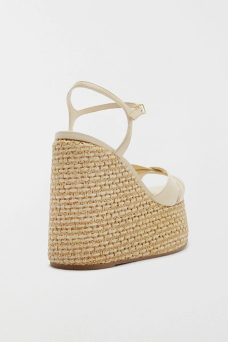 Schutz Keefa Wedge Heeled Sandals