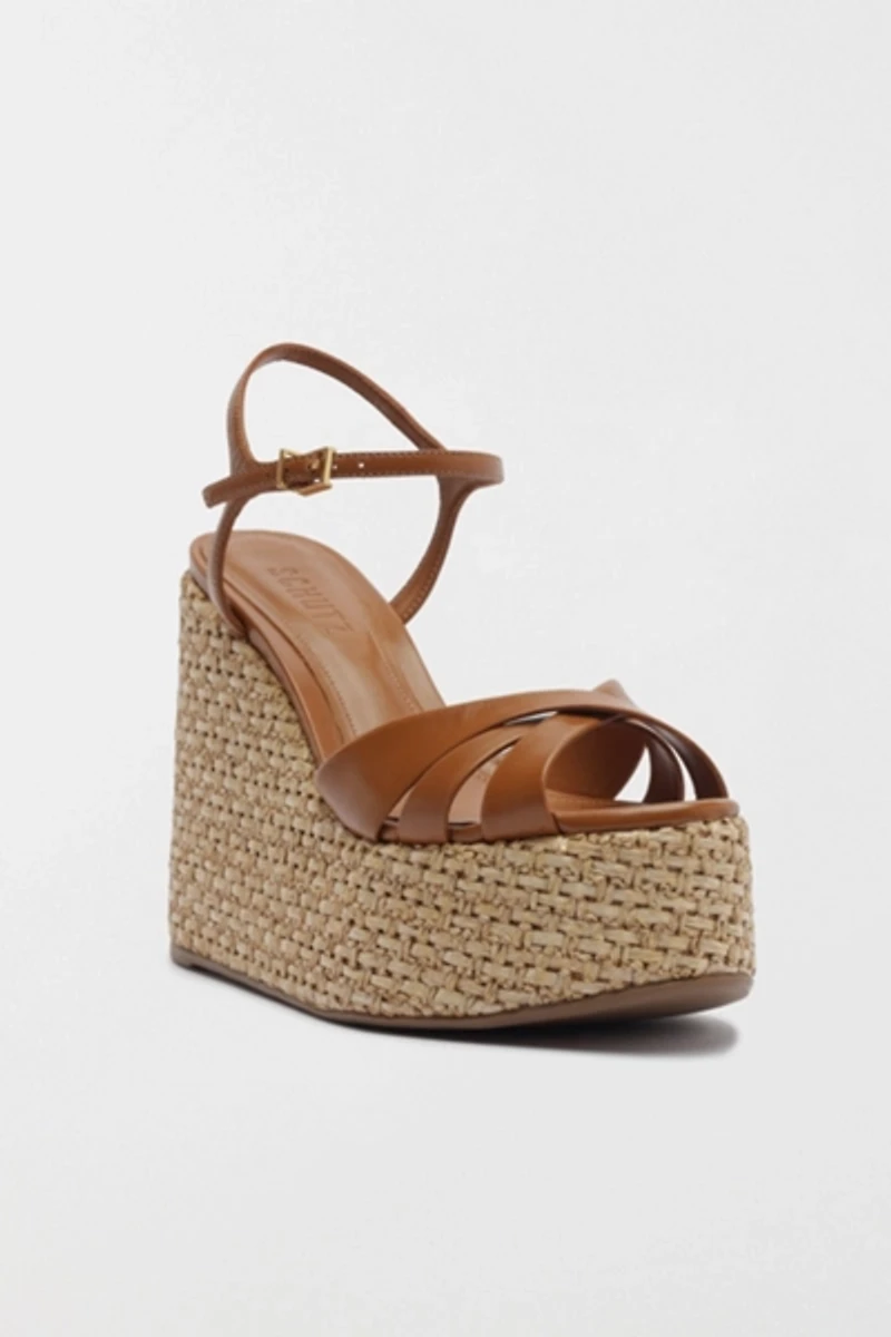 Schutz Keefa Wedge Heeled Sandals