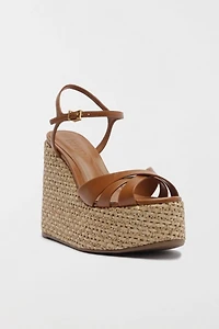 Schutz Keefa Wedge Heeled Sandals