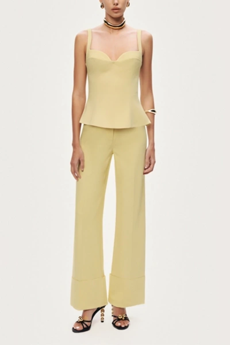 Nocturne High Waisted Wide Leg Pant