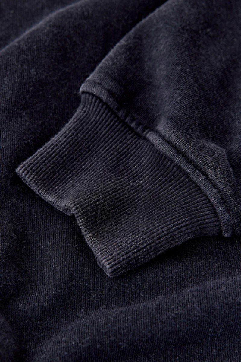 Standard Cloth Washed Quarter Zip Sweatshirt
