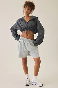 Out From Under Cloud 9 Cinched Zip-Up Nylon Jacket