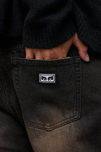 OBEY Boxcar Studded Straight Leg Pants
