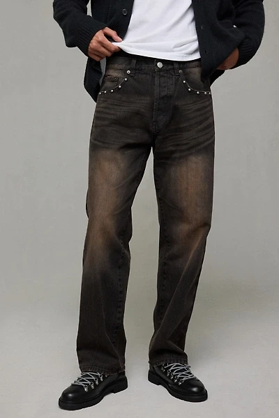 OBEY Boxcar Studded Straight Leg Pants