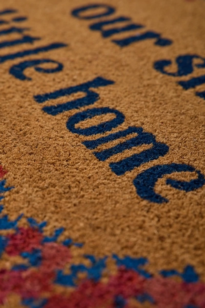 Our Silly Little Home Coir Doormat