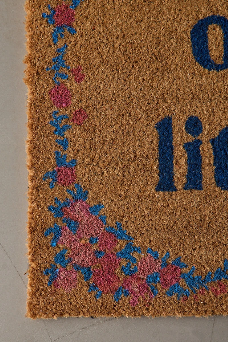 Our Silly Little Home Coir Doormat
