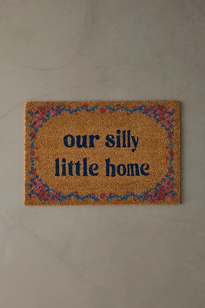 Our Silly Little Home Coir Doormat