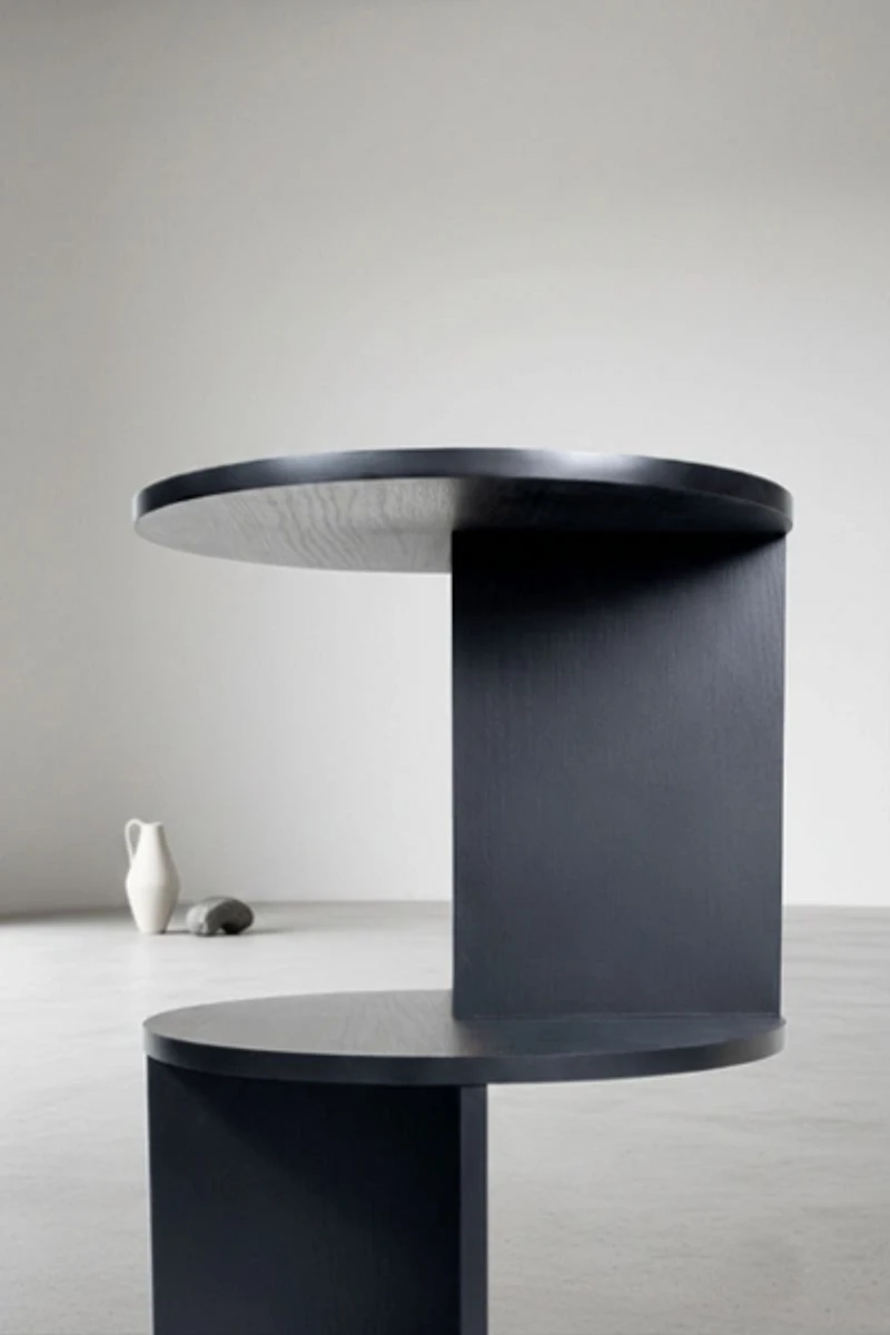 Kaymily Home Stationary Round End Table
