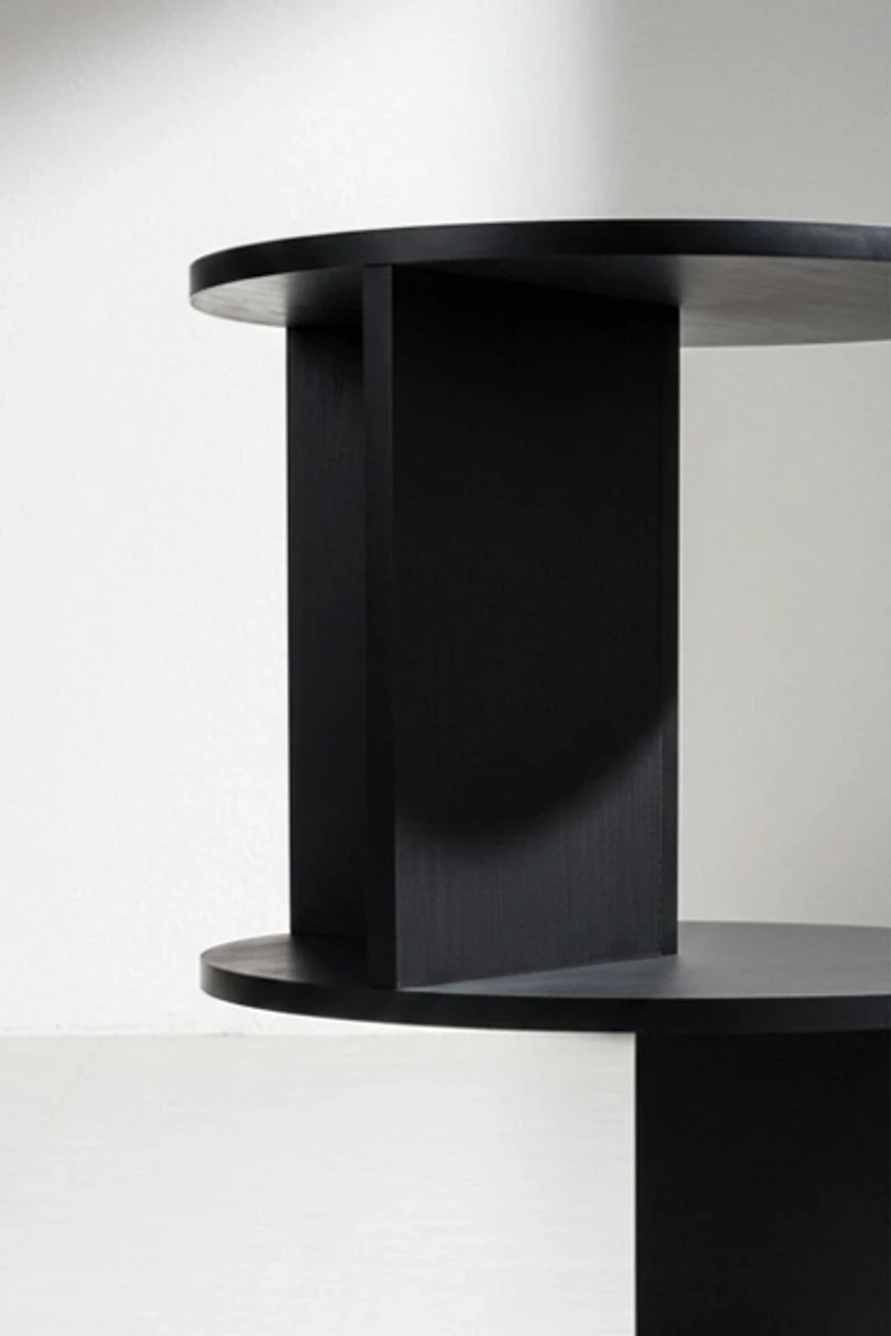 Kaymily Home Stationary Round End Table