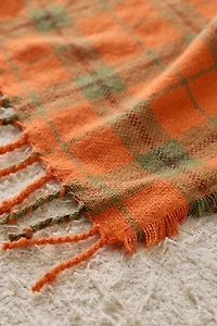Camp Wandawega Sycamore Plaid Throw Blanket