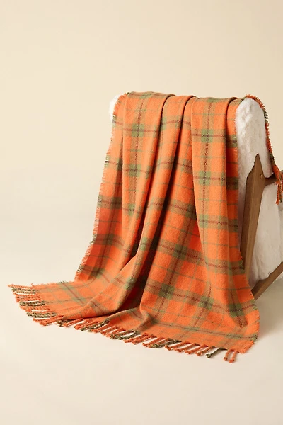Camp Wandawega Sycamore Plaid Throw Blanket