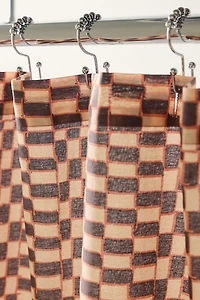 Jungalow Verona Geometric Shower Curtain