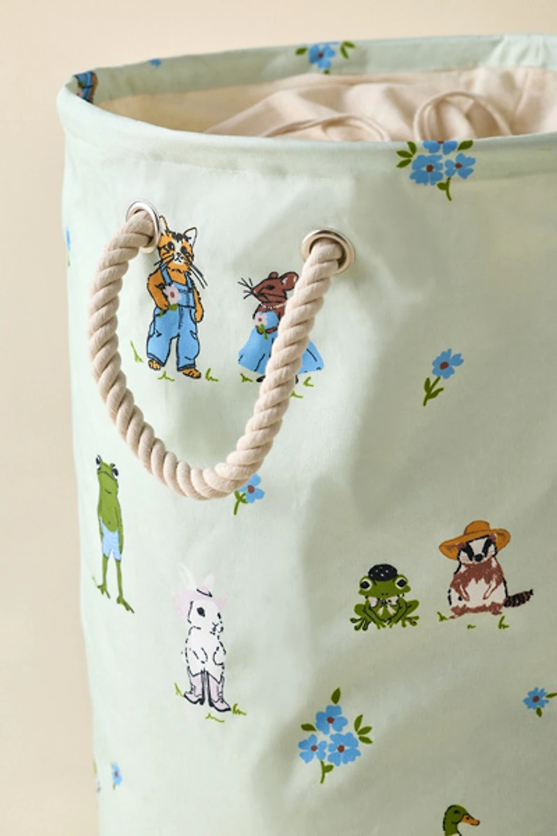 Fiona Printed Laundry Bag
