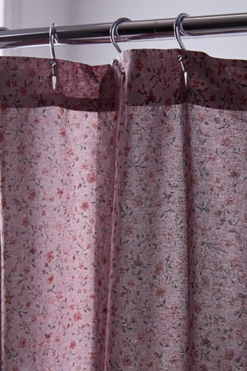 Clarissa Floral Vine Shower Curtain