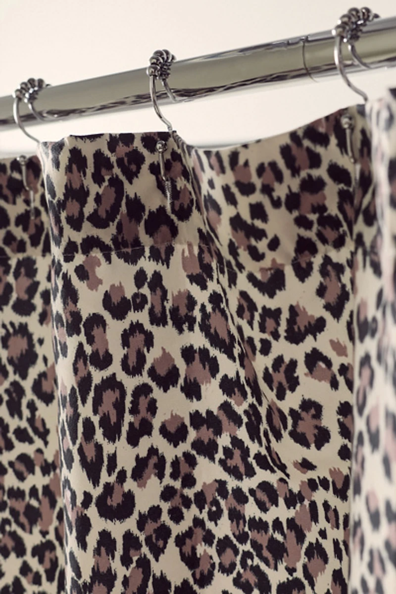 Dolores Animal Print Patterned Shower Curtain