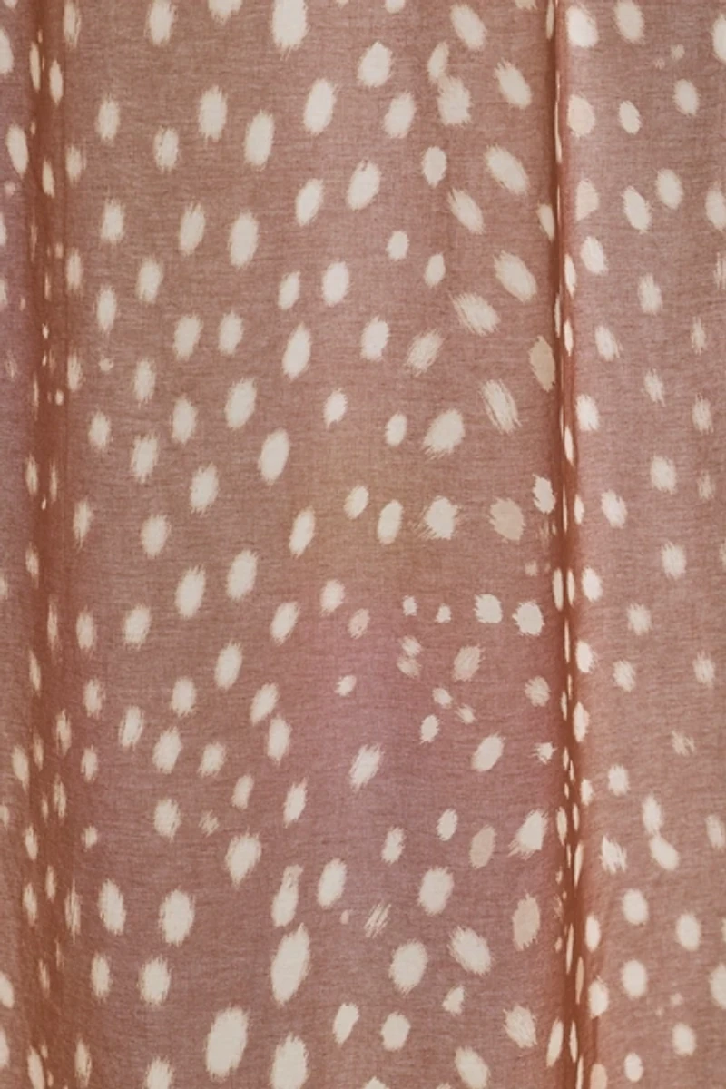 Dolores Animal Print Patterned Shower Curtain
