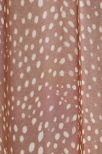 Dolores Animal Print Patterned Shower Curtain